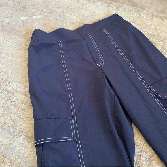 Athleta Chelsea Utility Jogger Pants Dark Navy Blue Athleisure: Size 6 - Picture 4 of 11